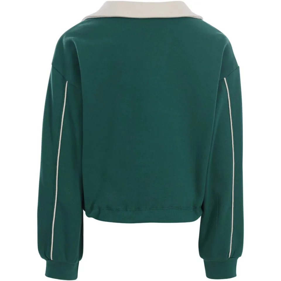 LOOXS 10sixteen boxy sweater met sterren - groen, foto 3