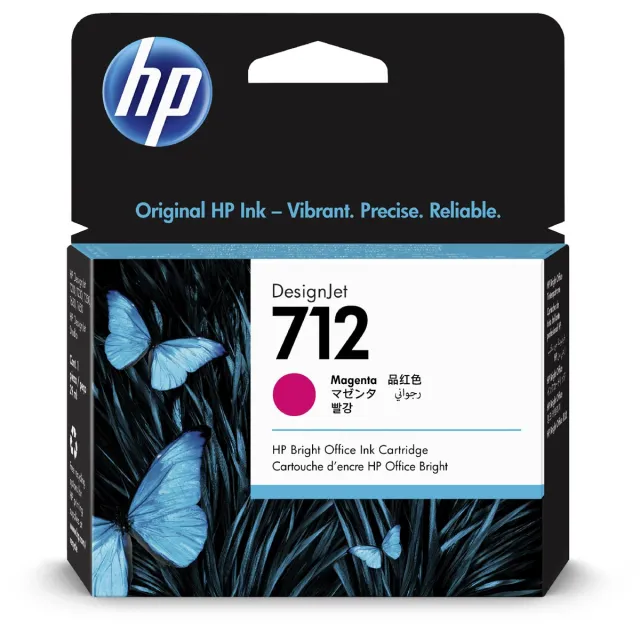 Hp 712 29-ml Magenta DesignJet Ink Cartr