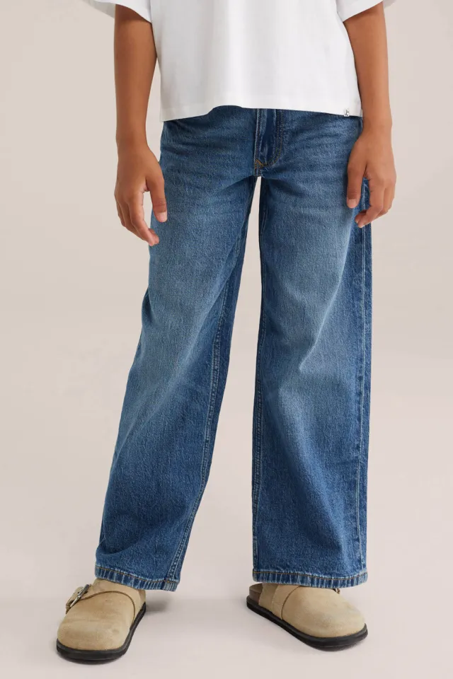 WE Fashion Blue Ridge low waist wide leg jeans - blauw, foto 3