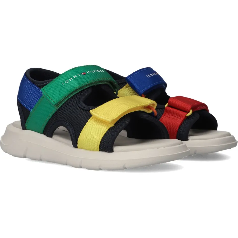 Tommy Hilfiger QUEST platte sandalen multicolor, foto 2