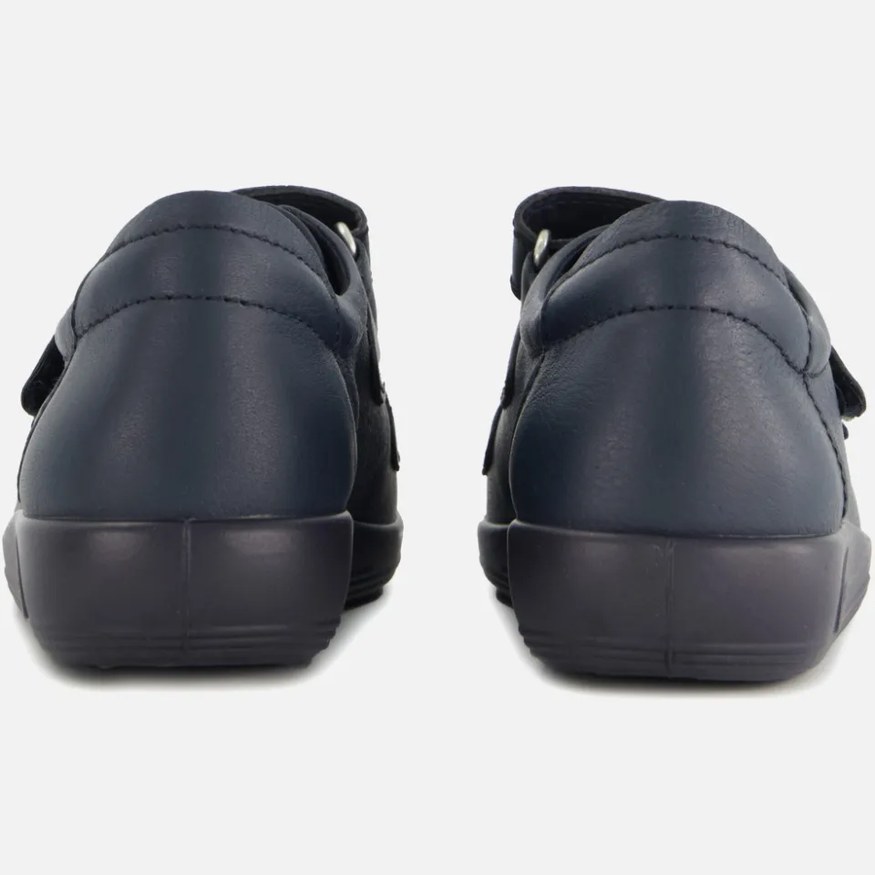 Ecco Soft 2.0 sneakers blauw, foto 4