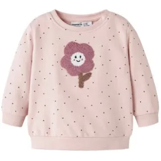 NAME IT BABY sweater met stippen - lichtroze Stip