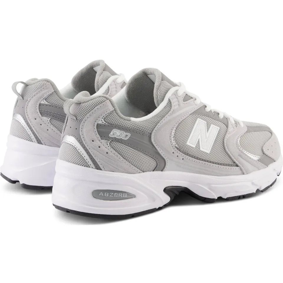 New Balance 530 sneakers - lichtgrijs/wit/zilvergrijs, foto 6
