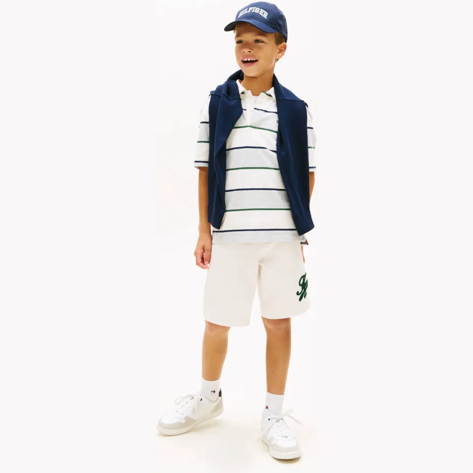 Tommy Hilfiger sweatshort wit