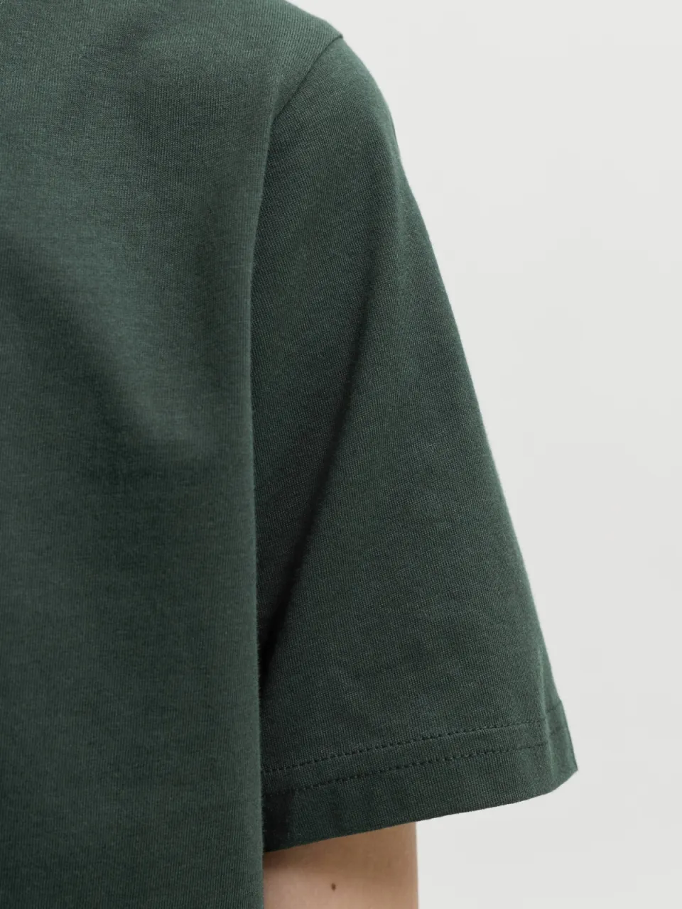 Jack & Jones t-shirt donkergroen diep donkergroen, foto 6