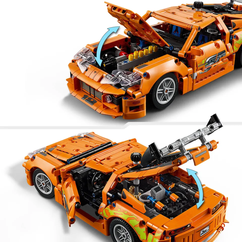 Lego Technic Fast and Furious Toyota Supra MK4 set 42204, foto 7