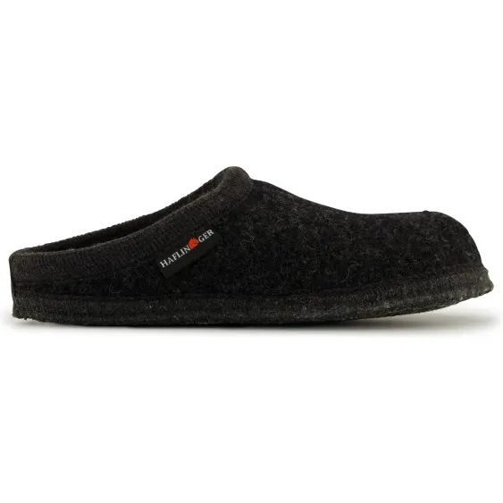 Haflinger Walktoffel Alaska - Pantoffels, zwart