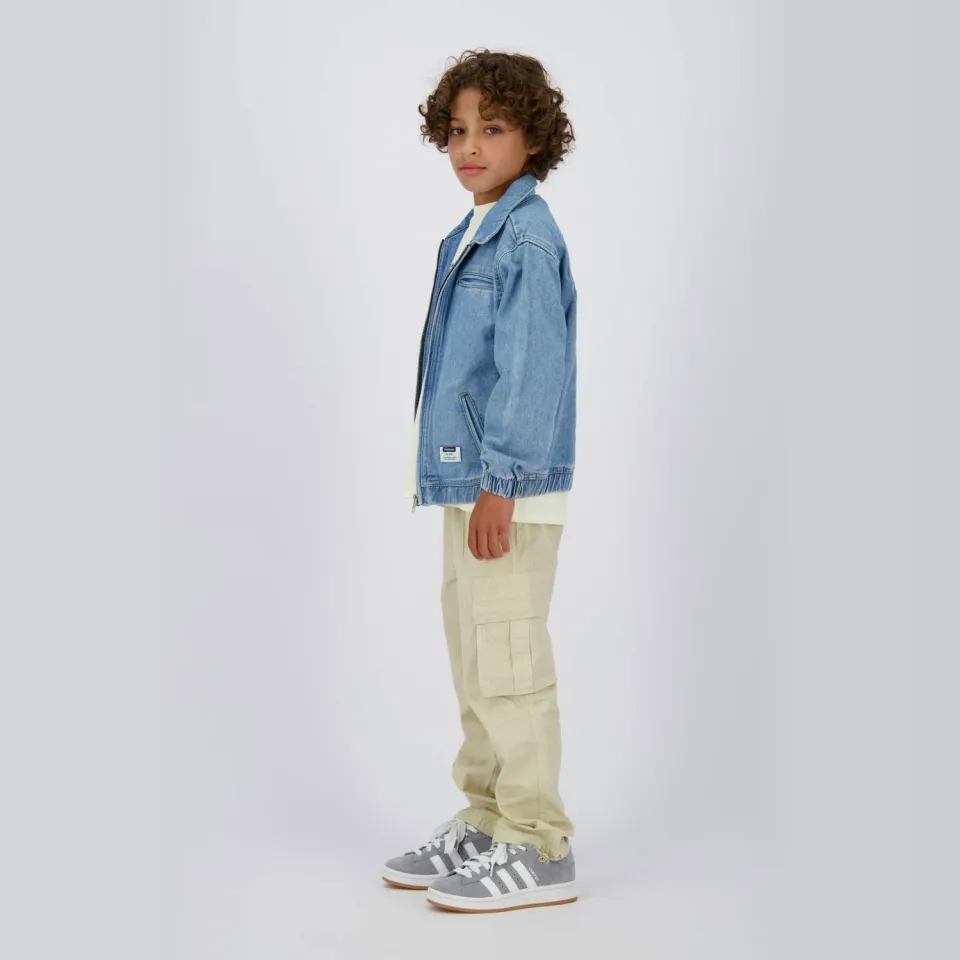 Vingino straight cargobroek beige, foto 3