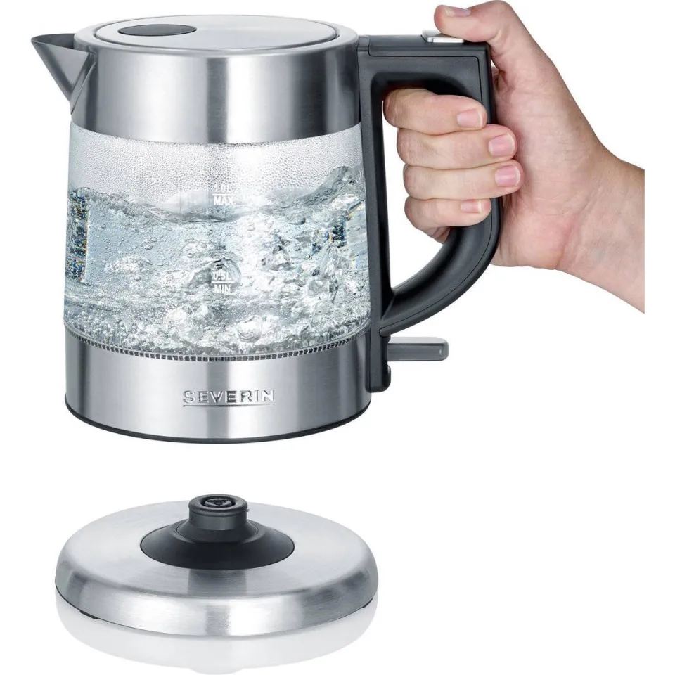 Severin WK3468 waterkoker zwart, foto 6