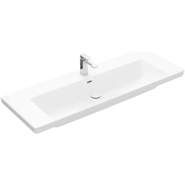 Villeroy & Boch Subway 3.0 wastafel 130 cm wit alpin
