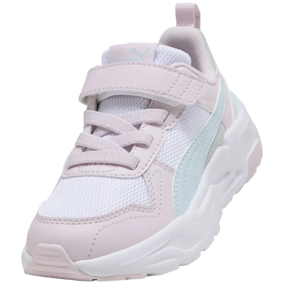 Puma Trinity mesh sneakers lichtroze lichtroze/lichtblauw, foto 4