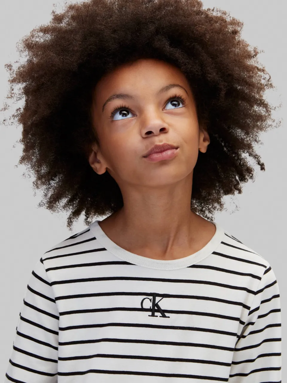 Calvin Klein gestreepte longsleeve wit/zwart, foto 6