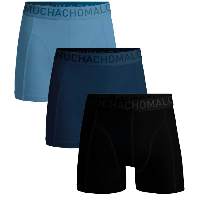 Muchachomalo Heren 3-pack Boxershorts Microfiber Veelkleurig
