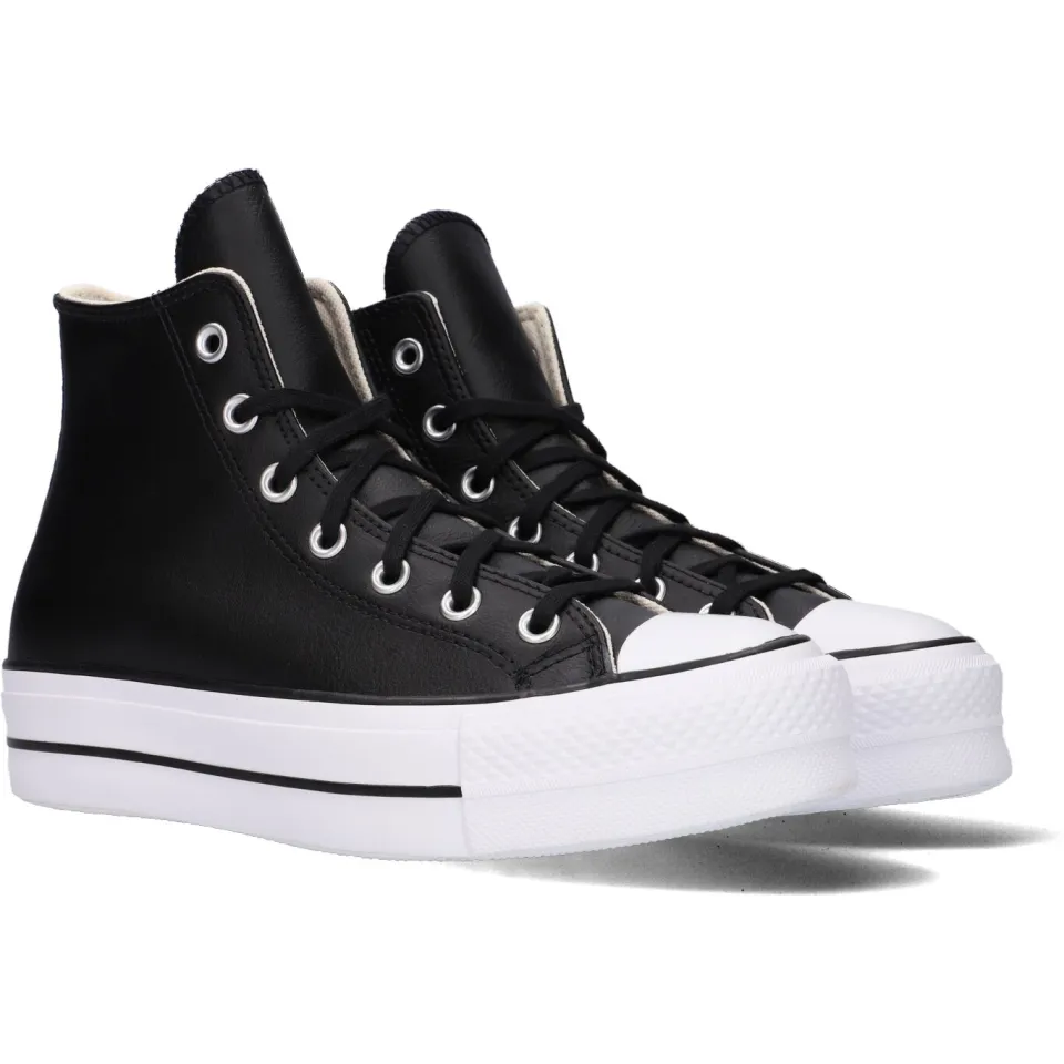 Converse Chuck Taylor All Star Lift Hi hoge sneakers zwart, foto 2