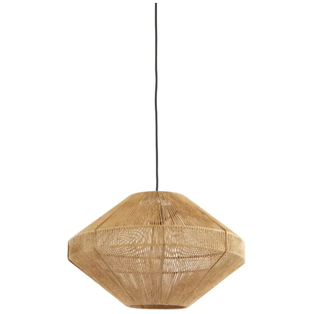 Light & Living Hanglamp 'Mallow' Jute, 50cm, kleur Naturel