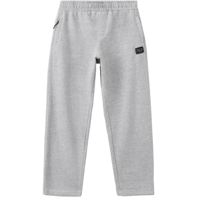 Mango relaxed fit joggingbroek middengrijs