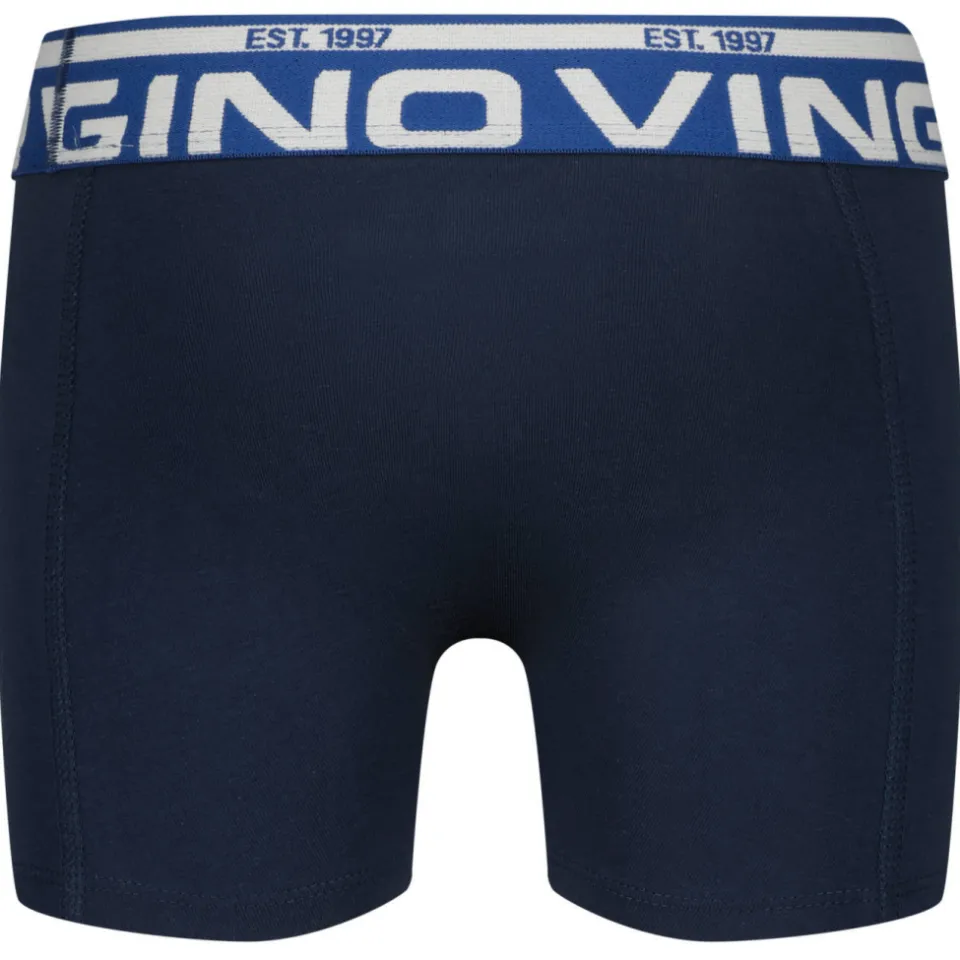 Vingino boxershorts set van 7 blauw rood zwart, foto 5