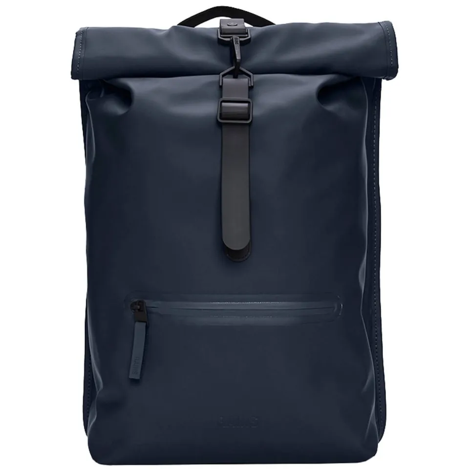 Rains Rolltop W3 rugzak donkerblauw Marine