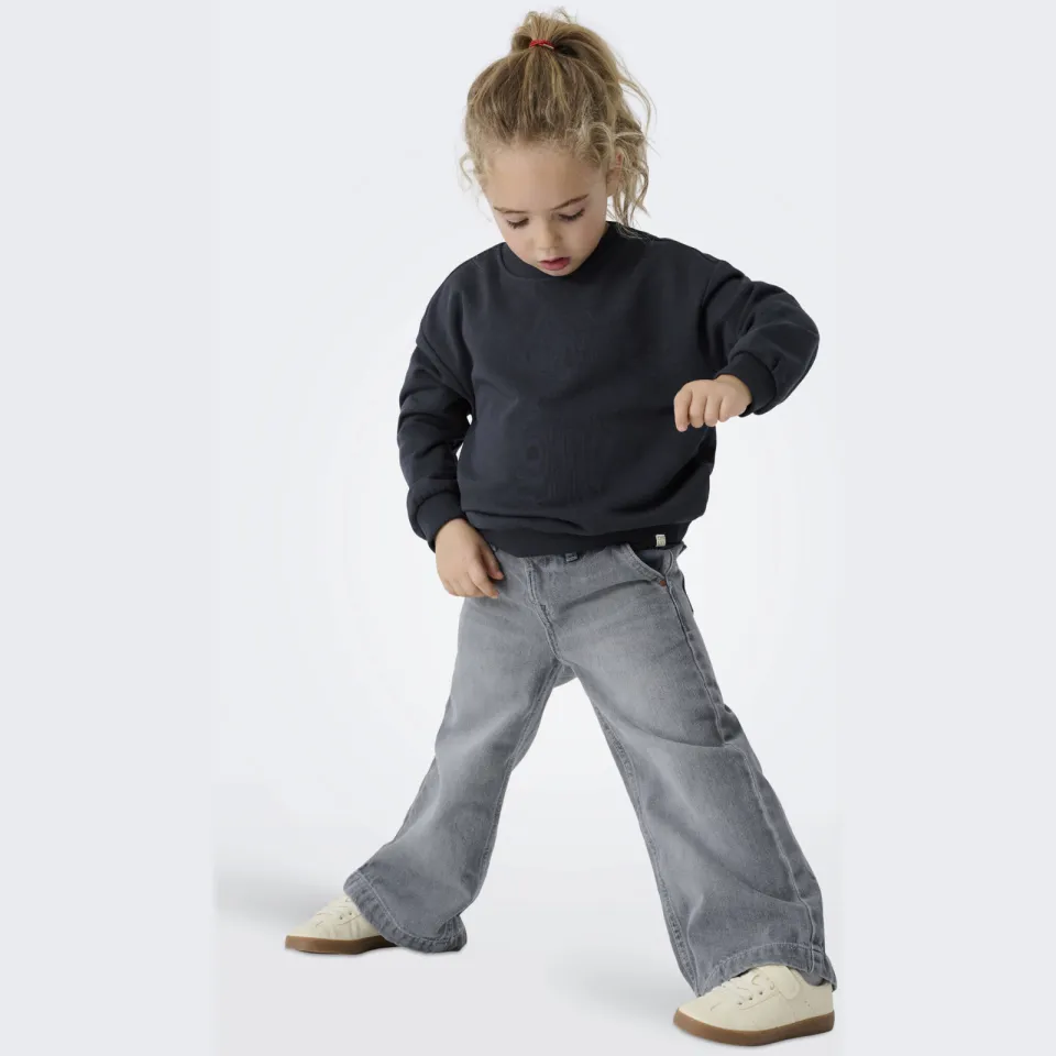 KIDS ONLY MINI KMGCOMET wide leg jeans - grijs, foto 4
