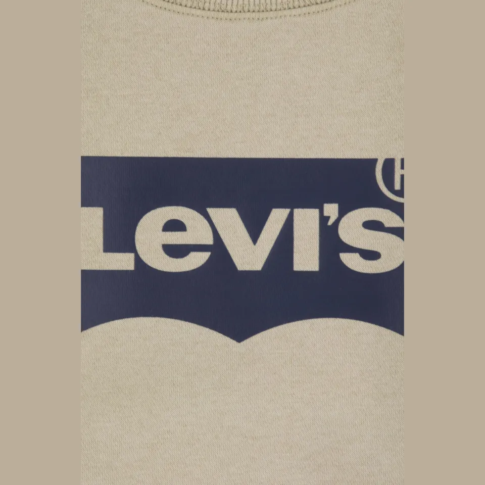 Levi's Kids sweater met tekst - beige, foto 3