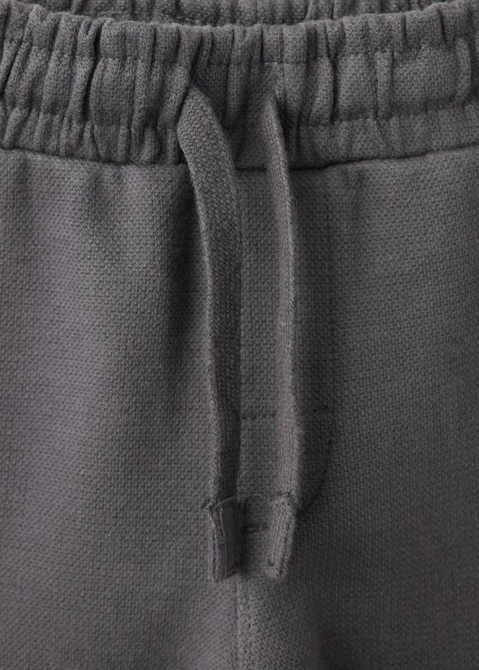 Mango wide leg joggingbroek antraciet, foto 4