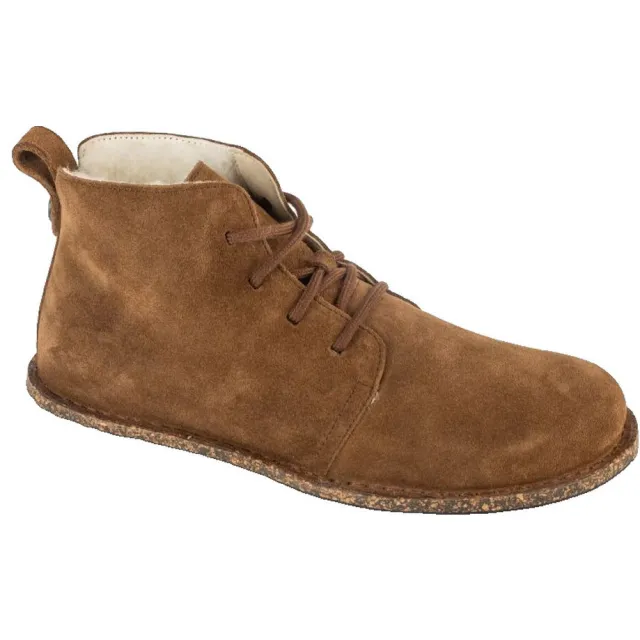 Birkenstock Uppsala Mid Suede Shearling winterschoen bruin