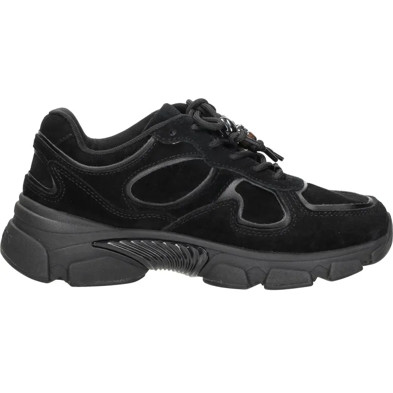 Guess Irrina lage sneakers zwart