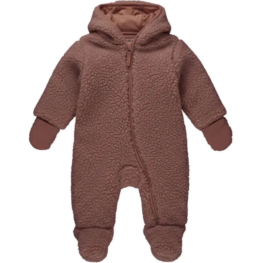 Dirkje winter teddy pak bruin, foto 2