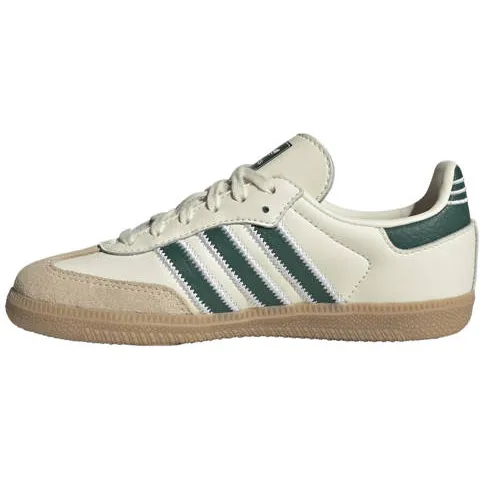 Adidas Originals Samba OG leren sneakers - ecru/groen, foto 3