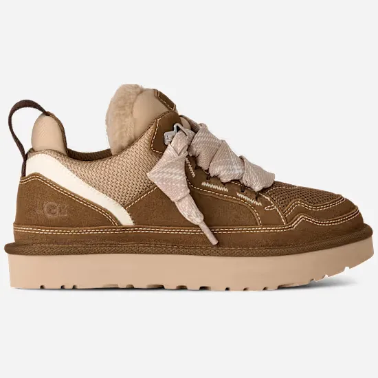 Ugg Lowmel sneaker bruin, foto 2