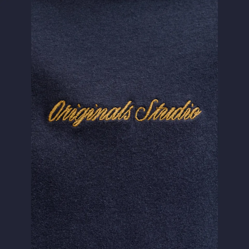 Jack & Jones T-shirt met tekst donkerblauw, foto 5