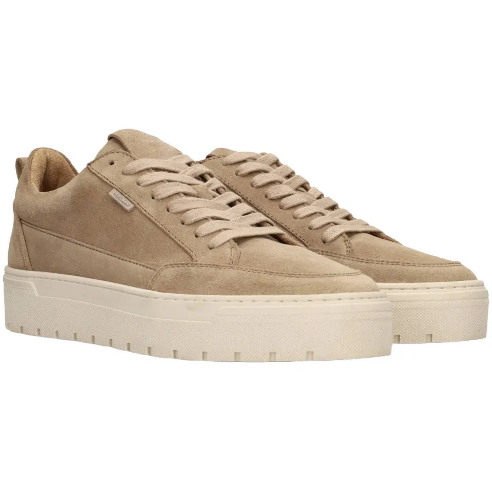 Poelman Ivar suède sneakers - taupe