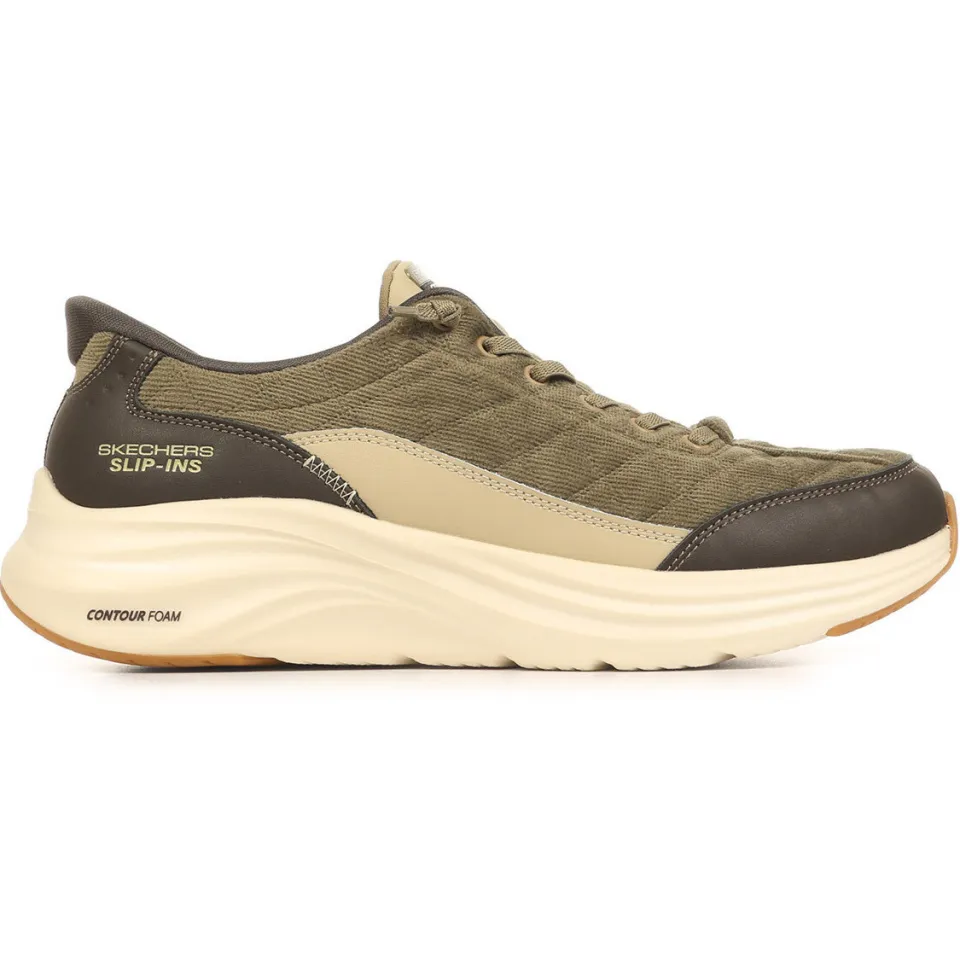 Skechers Contour Foam Cordelux sneakers groen