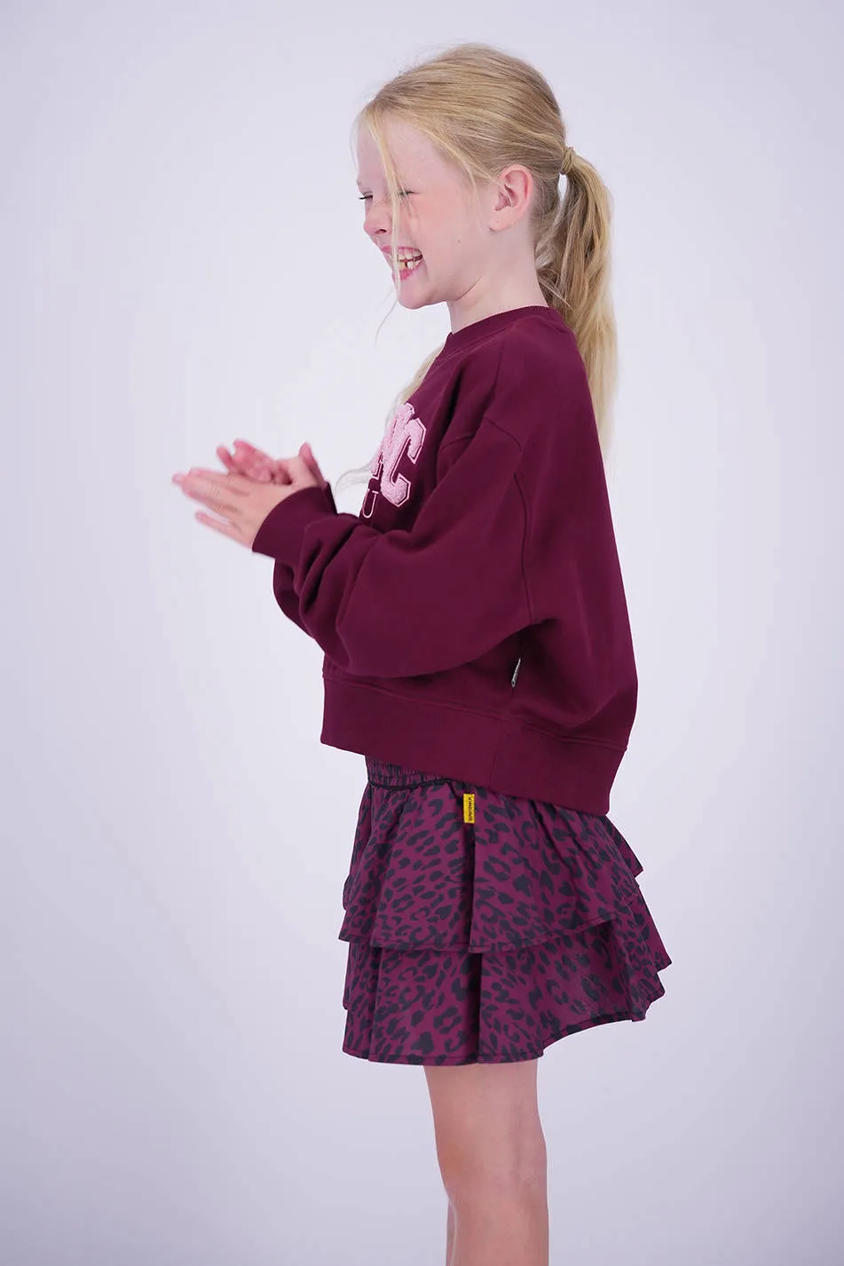 Vingino sweater met tekst - donkerrood, foto 6