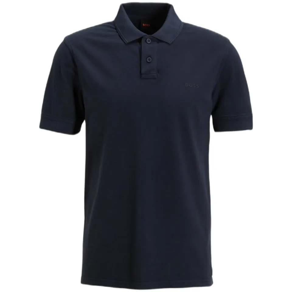 Boss regular fit polo Prime donkerblauw, foto 2