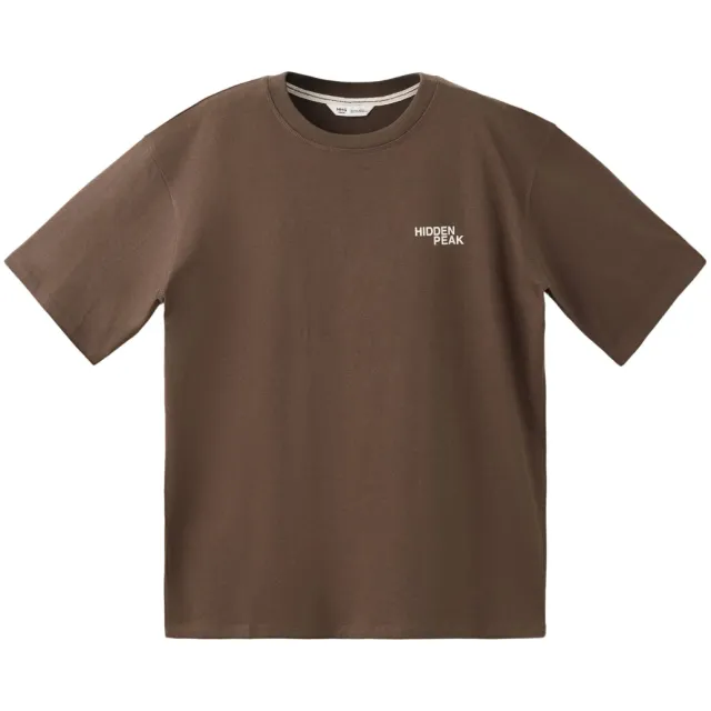 Mango Teen t-shirt met backprint bruin, foto 2