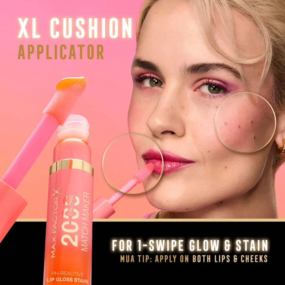 Max Factor 2000 Calorie Match Maker lipgloss 010 Bubbly, foto 8