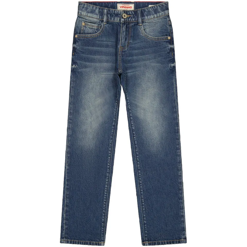 Vingino Paolo straight leg jeans - donkerblauw, foto 2