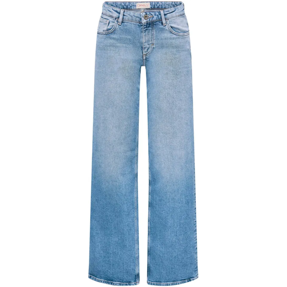 Only low waist wide leg jeans ONLJUICY light blue denim, foto 2