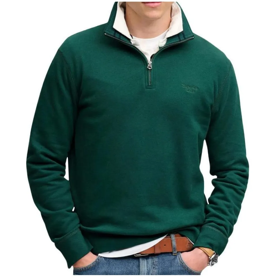 Superdry relaxed fit sweater - groen, foto 4
