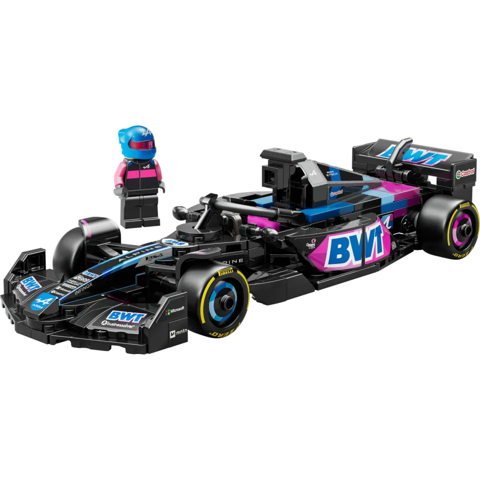 Lego Speed Champions BWT Alpine F1® Team A524 racewagen 77248, foto 3