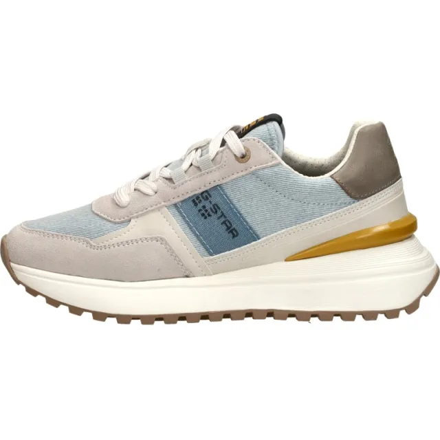 G-Star Lyn DNM W lage sneaker lichtblauw licht blauw, foto 2