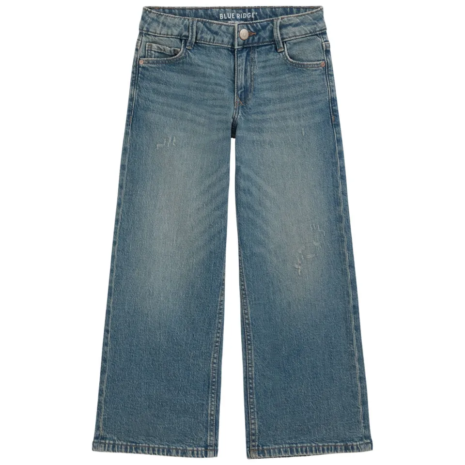WE Fashion wide leg jeans - mediumblauw, foto 2