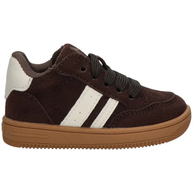 Nelson Kids suède sneakers - bruin