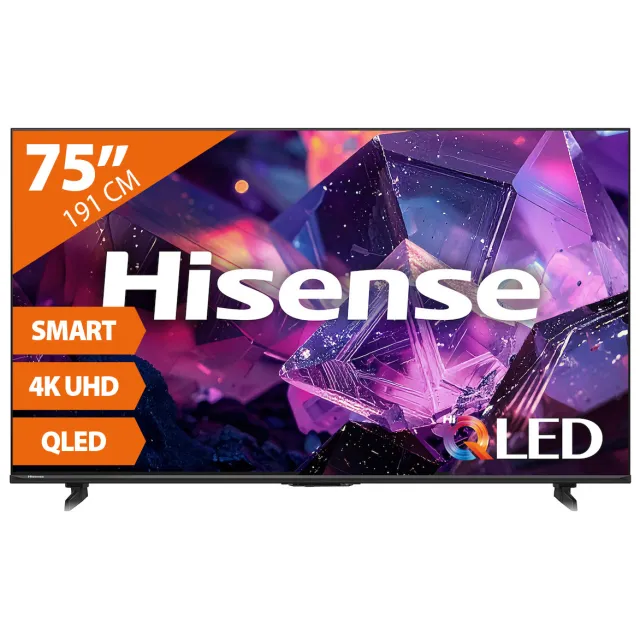Hisense 75E79S PRO televisie zwart