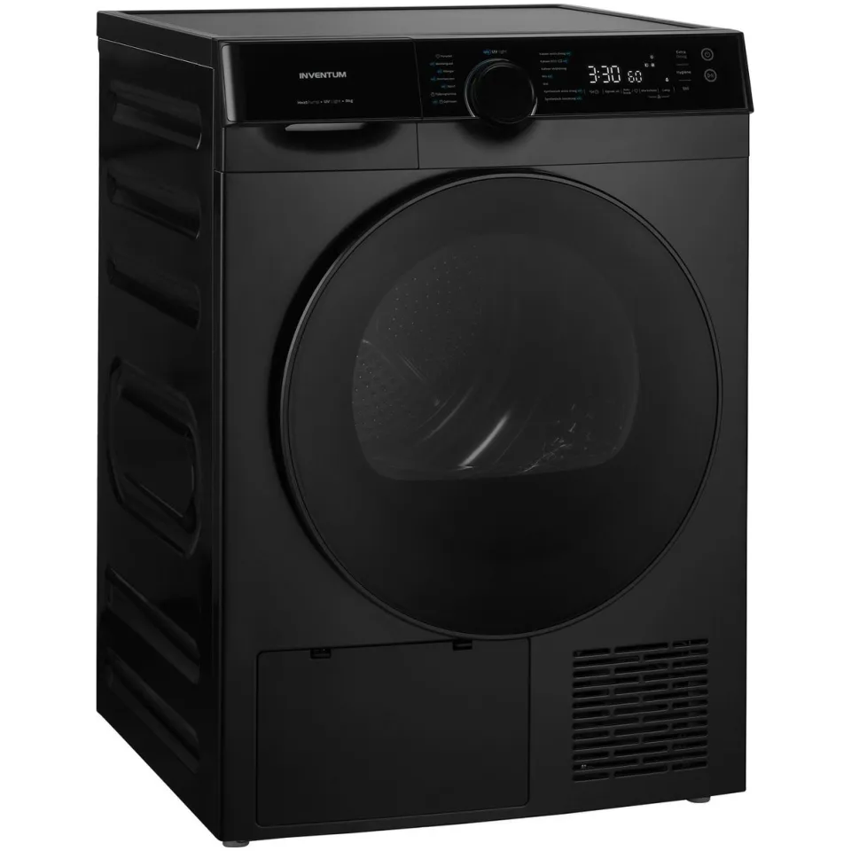 Inventum VDW9030B warmtepompdroger zwart, foto 3