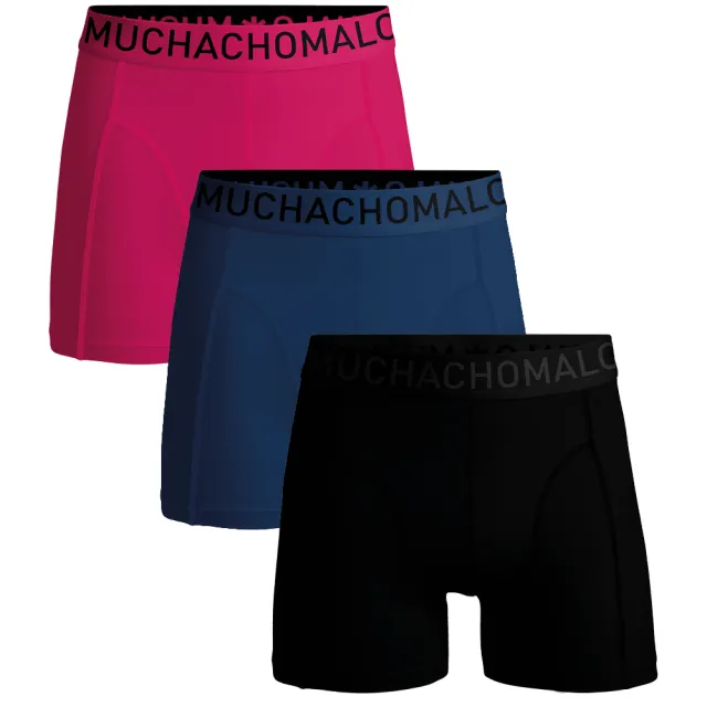 Muchachomalo Heren 3-pack Boxershorts Microfiber Veelkleurig