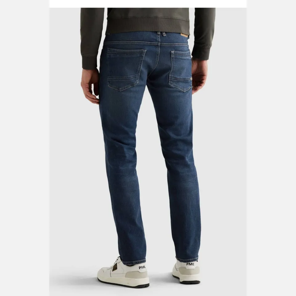 PME Legend SKYRAK regular fit jeans donkerblauw kasjmier indigo blue, foto 2