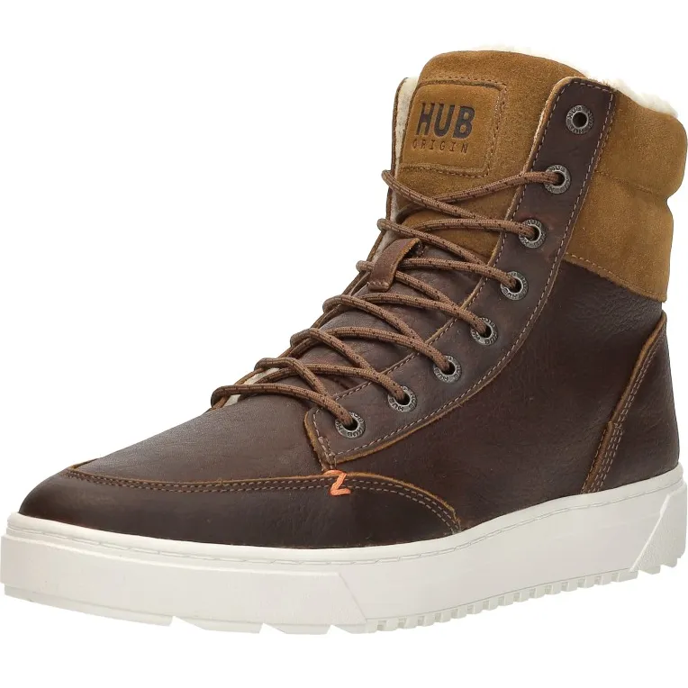 Hub Dublin 2.0 hoge sneaker cognac, foto 4