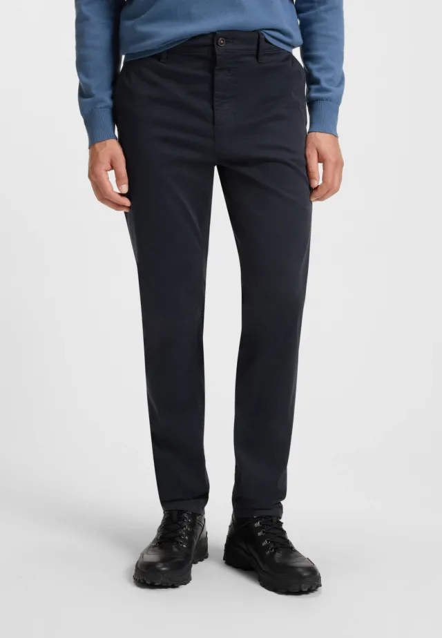 Boss Satin chino navy, foto 4
